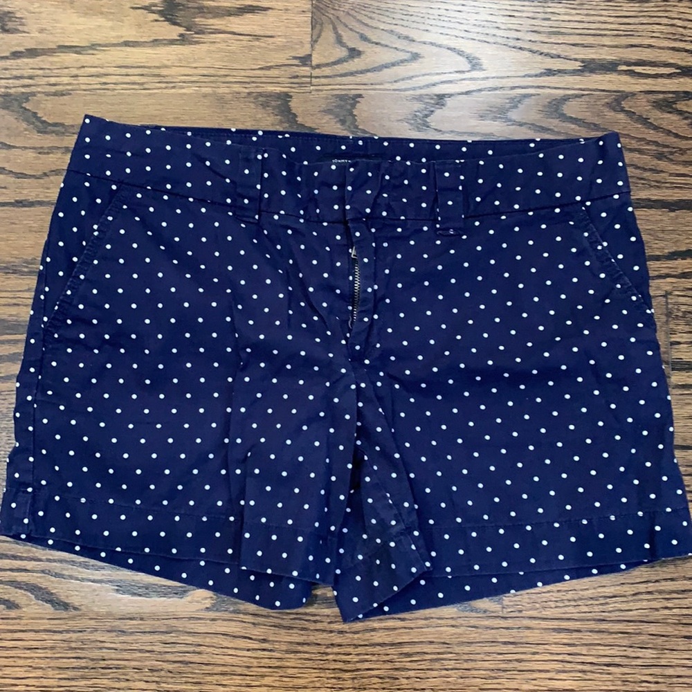 Tommy Hilfiger Navy Polka Dot Shorts Size 10